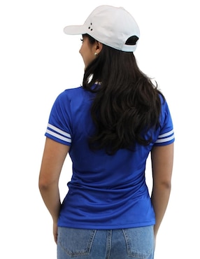 Playera manga corta Tec de Monterrey Snoopy TEC cuello redondo para mujer