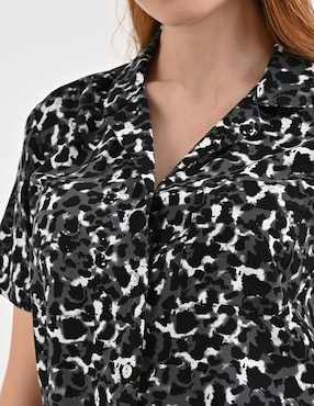 Blusa Supply manga corta para mujer