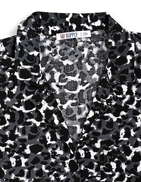 Blusa Supply manga corta para mujer