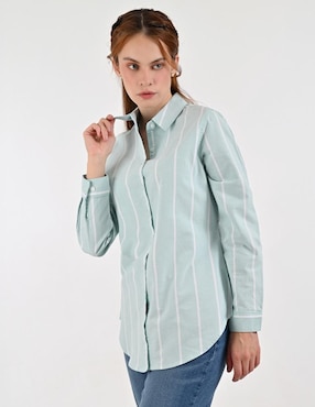 Blusa Supply manga larga para mujer