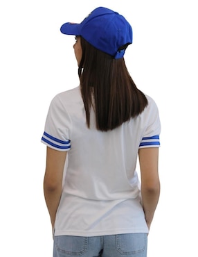 Playera manga corta Tec de Monterrey Snoopy TEC cuello redondo para mujer
