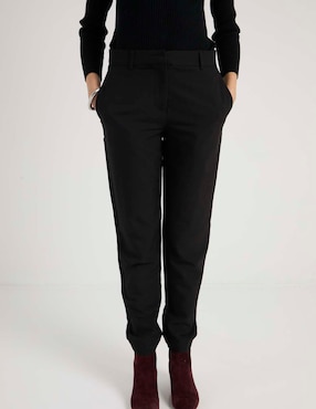 Pantalón Pieces straight para mujer