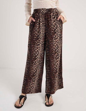 Pantalón Pieces flare para mujer