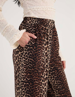Pantalón Pieces flare para mujer