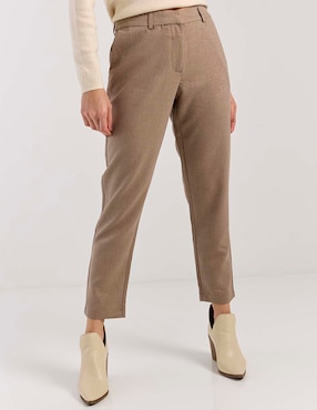 Pantalón Pieces straight para mujer