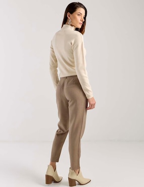 Pantalón Pieces straight para mujer