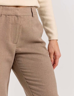 Pantalón Pieces straight para mujer