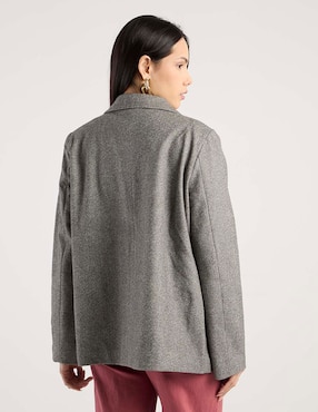 Abrigo Pieces sastreado para mujer