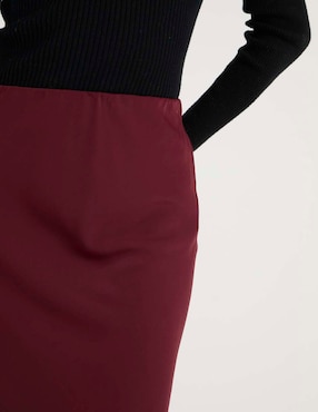Falda crop Pieces a la cintura