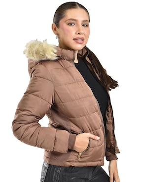 Chamarra acolchada Roman Fashion para mujer