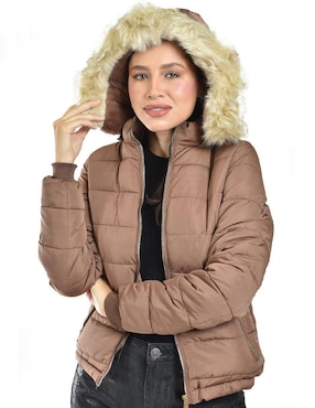 Chamarra acolchada Roman Fashion para mujer