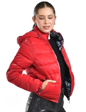 Chamarra acolchada Roman Fashion para mujer
