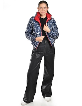 Chamarra acolchada Roman Fashion para mujer