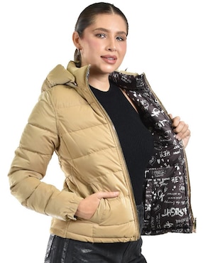 Chamarra acolchada Roman Fashion para mujer