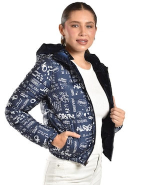 Chamarra acolchada Roman Fashion para mujer