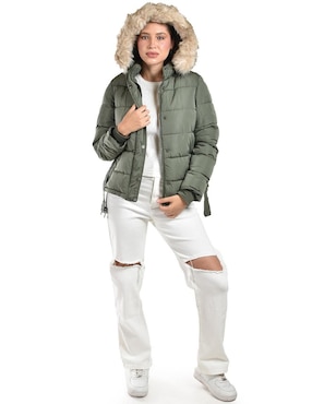 Chamarra acolchada Roman Fashion impermeable para mujer