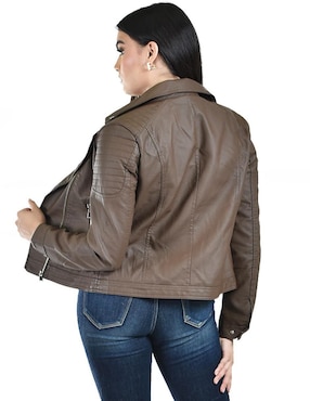 Chamarra para motociclista Roman Fashion impermeable para mujer
