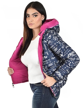 Chamarra acolchada Roman Fashion para mujer