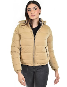Chamarra acolchada Roman Fashion para mujer