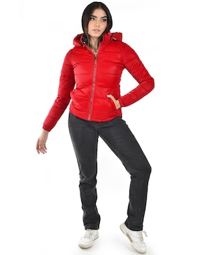 Chamarra acolchada Roman Fashion para mujer
