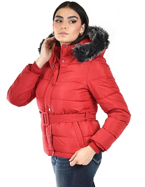 Chamarra acolchada Roman Fashion para mujer