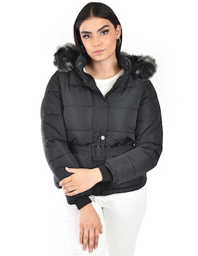 Chamarra acolchada Roman Fashion para mujer