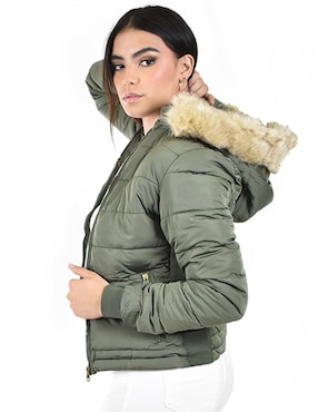 Chamarra acolchada Roman Fashion para mujer