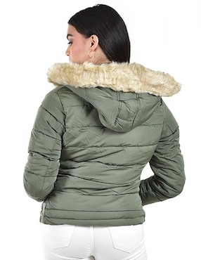 Chamarra acolchada Roman Fashion para mujer