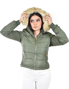 Chamarra acolchada Roman Fashion para mujer