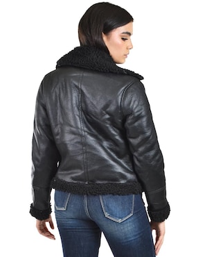 Chamarra casual Roman Fashion impermeable para mujer