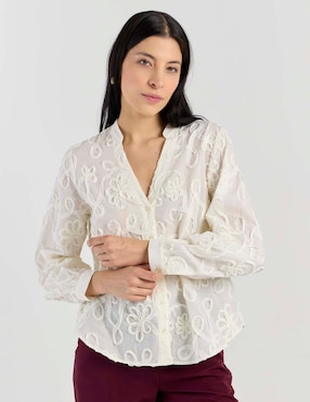 Blusa Vero Moda manga larga para mujer