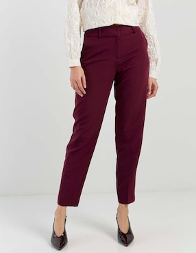 Pantalón Vero Mora straight para mujer