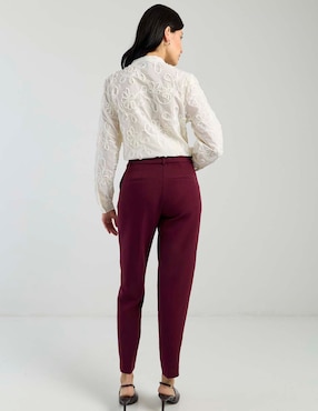 Pantalón Vero Mora straight para mujer