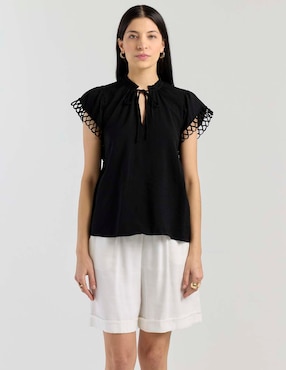 Blusa Vero Moda manga corta para mujer