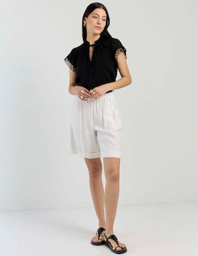 Blusa Vero Moda manga corta para mujer