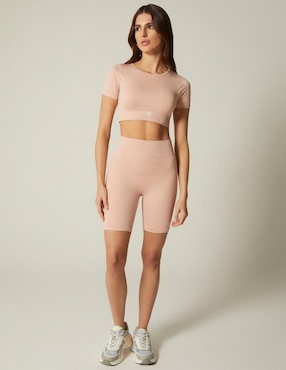 Top Studio F cuello redondo