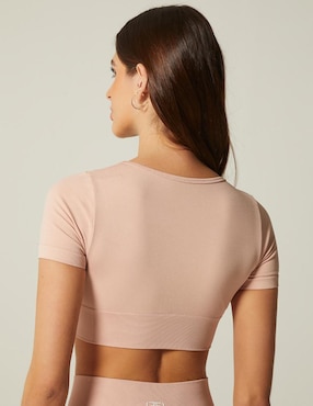 Top Studio F cuello redondo