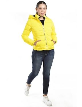 Chamarra Roman Fashion impermeable para mujer