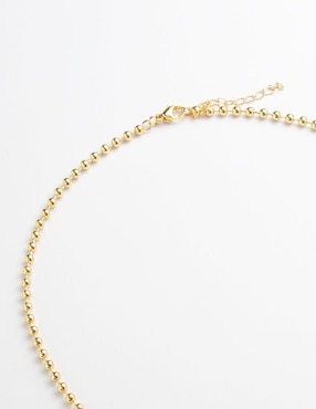 Collar de caracol Yoiko Orviane de baño de oro 18 K