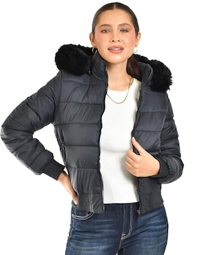 Chamarra acolchada Roman Fashion para mujer
