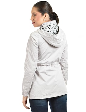 Chamarra casual Roman Fashion impermeable para mujer