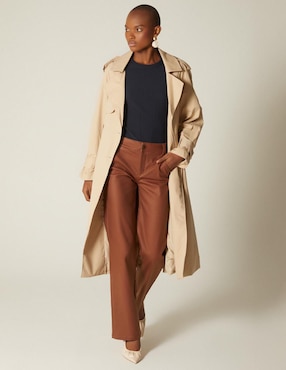 Gabardina con bolsillos Studio F para mujer