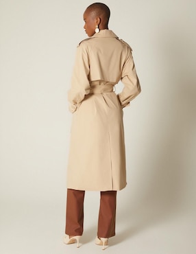 Gabardina con bolsillos Studio F para mujer