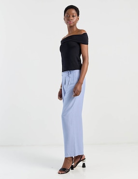 Pantalón Petite Studio flare para mujer