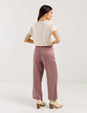 Pantalón relaxed Petite Studio slim para mujer