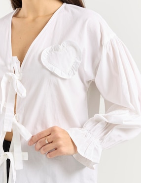 Blusa Petite Studio manga larga para mujer