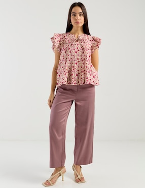 Blusa Petite Studio manga corta para mujer