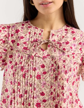 Blusa Petite Studio manga corta para mujer
