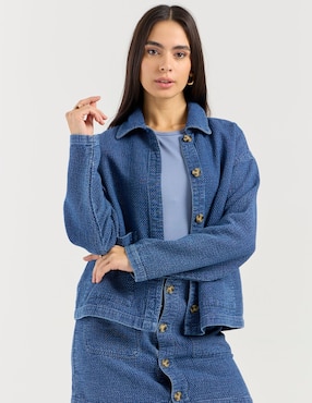 Chamarra Petite Studio para mujer