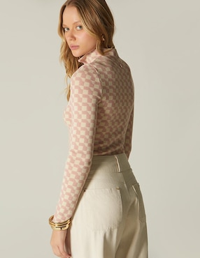 Suéter Studio F cuello alto para mujer